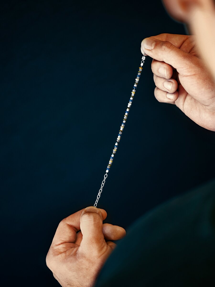 Azure Terra stenen armband Vertex Steel And Barnett 