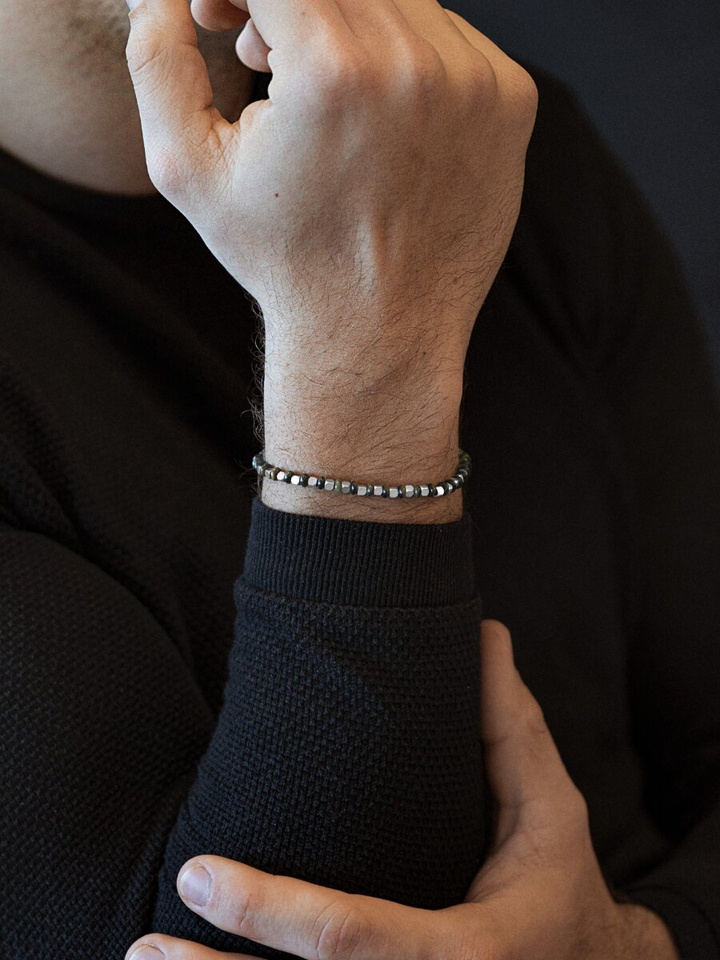 Bronzite stenen armband Vertex Steel And Barnett