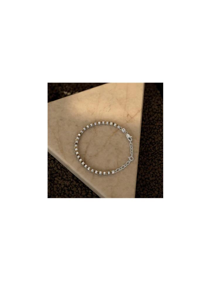 Bronzite stenen armband Vertex Steel And Barnett