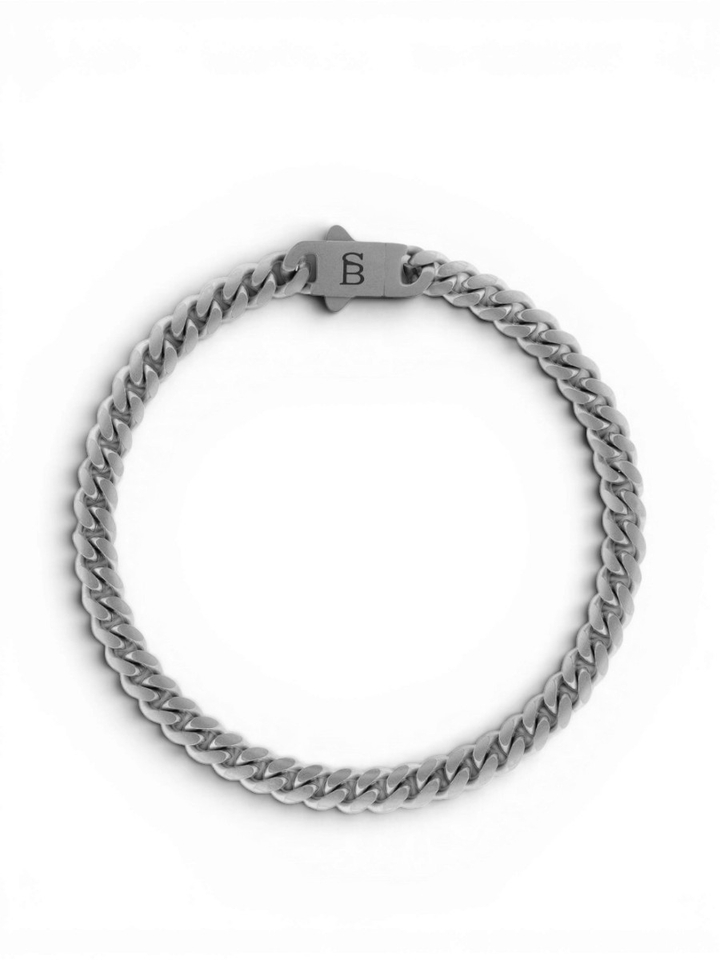 Matt silver stenen armband Vertex Steel And Barnett