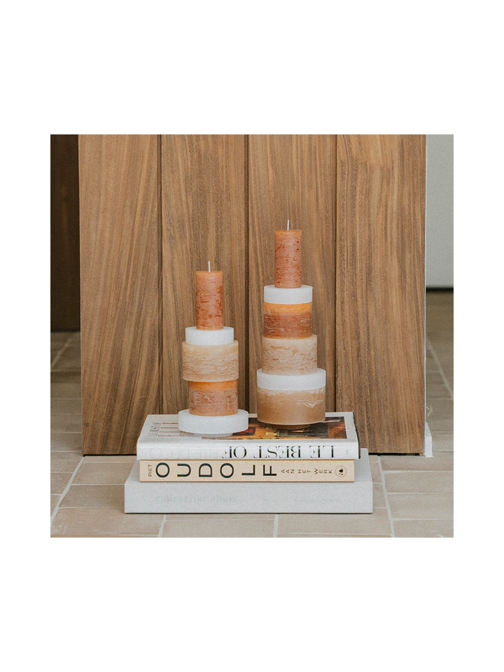 New beige tones candl stack 03 Earthe Stan Editions 