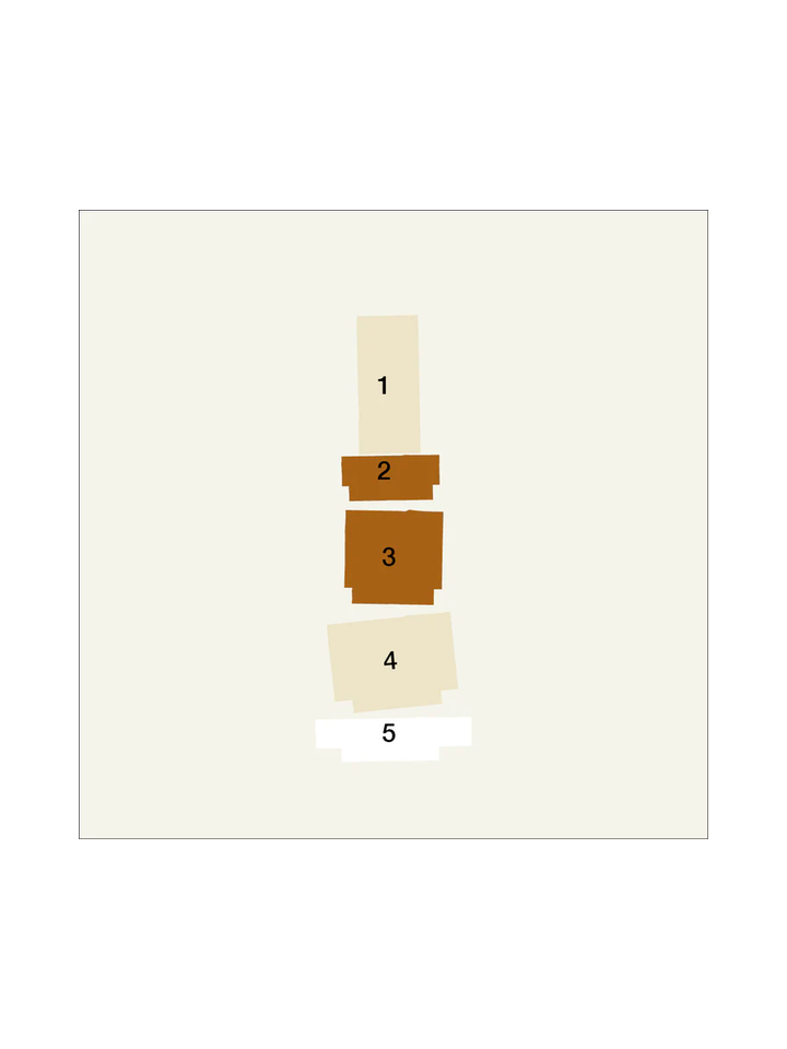 New beige tones candl stack 03 Earthe Stan Editions 
