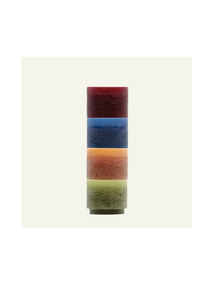 Burgundy stackable candle Module 3 Stan Editions