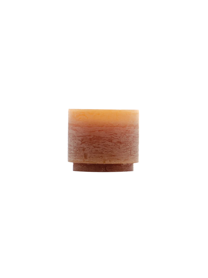 Brown stackable candle Module 4 Stan Editions 