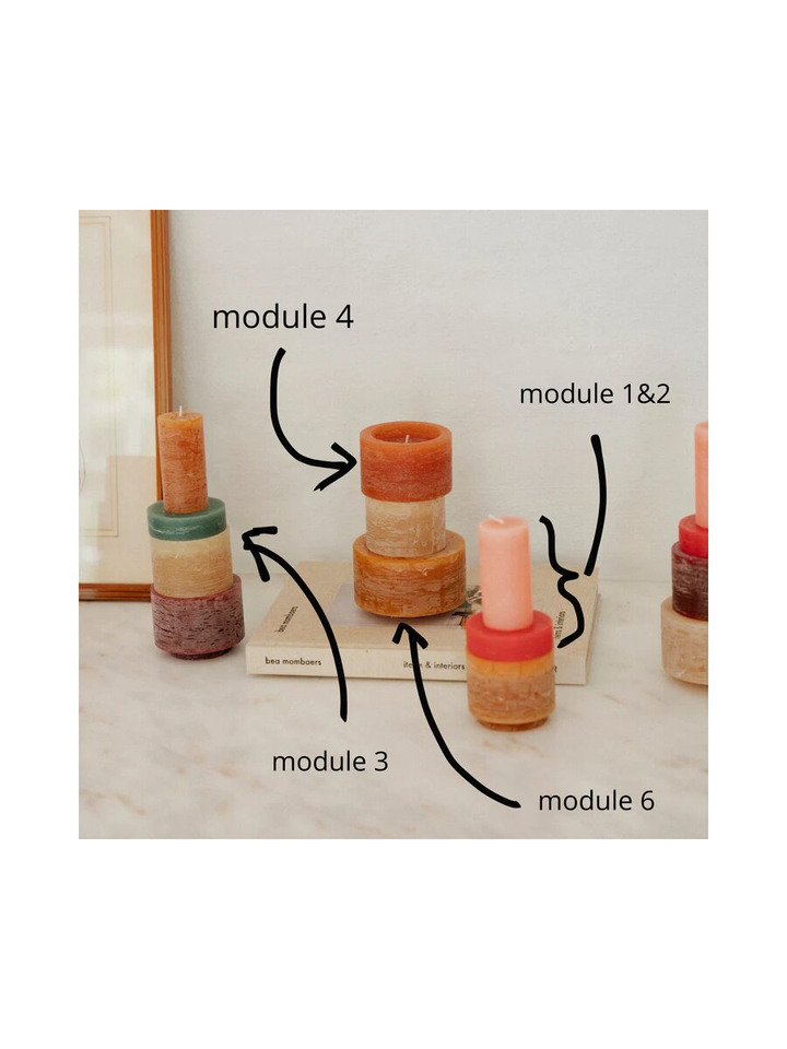 Beige module 4 kaars Stan Editions 