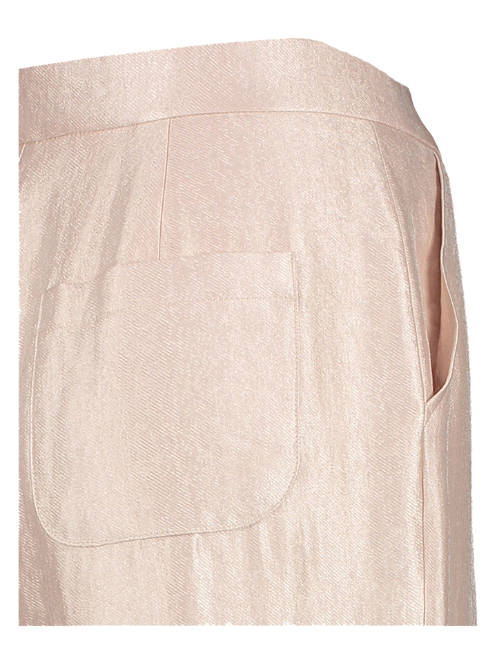 Roze glanzende broek Caroline Biss 