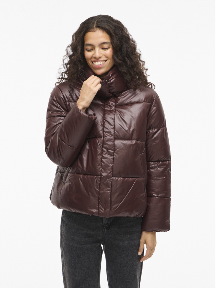 Bordeaux padded jas Vilidda Vila