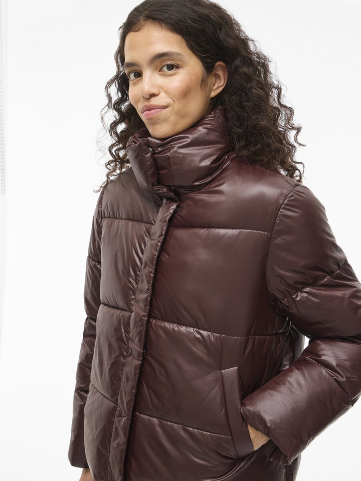 Bordeaux padded jas Vilidda Vila