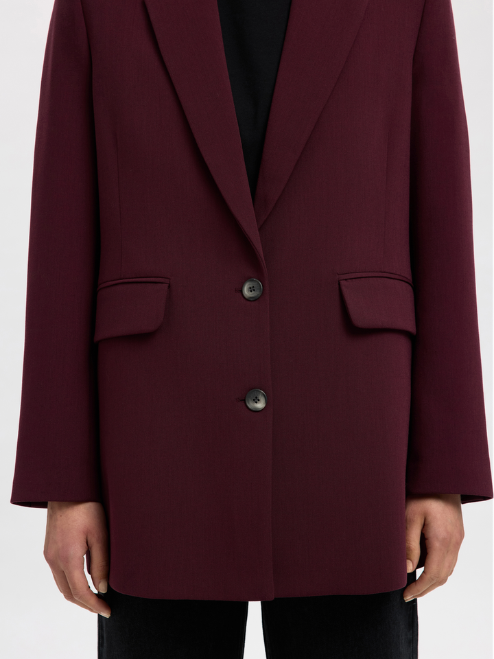 Bordeaux  blazer Selected 