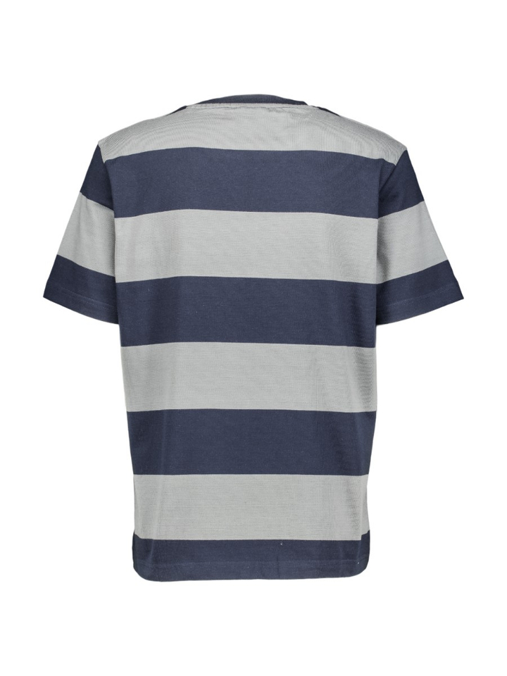 Donkerblauwe gestreepte t-shirt Antwrp 