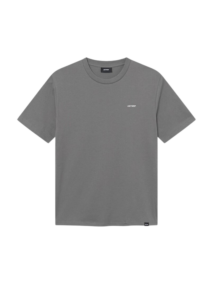 Groen grijze t-shirt met logo Antwrp 