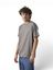 Groen grijze t-shirt met logo Antwrp 