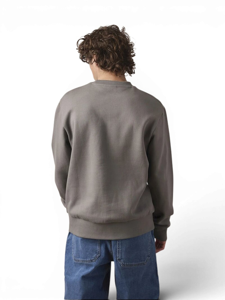 Groen grijze sweater met logo Antwrp 