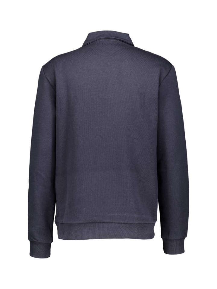 Donkerblauwe sweater met kraag Antwrp 