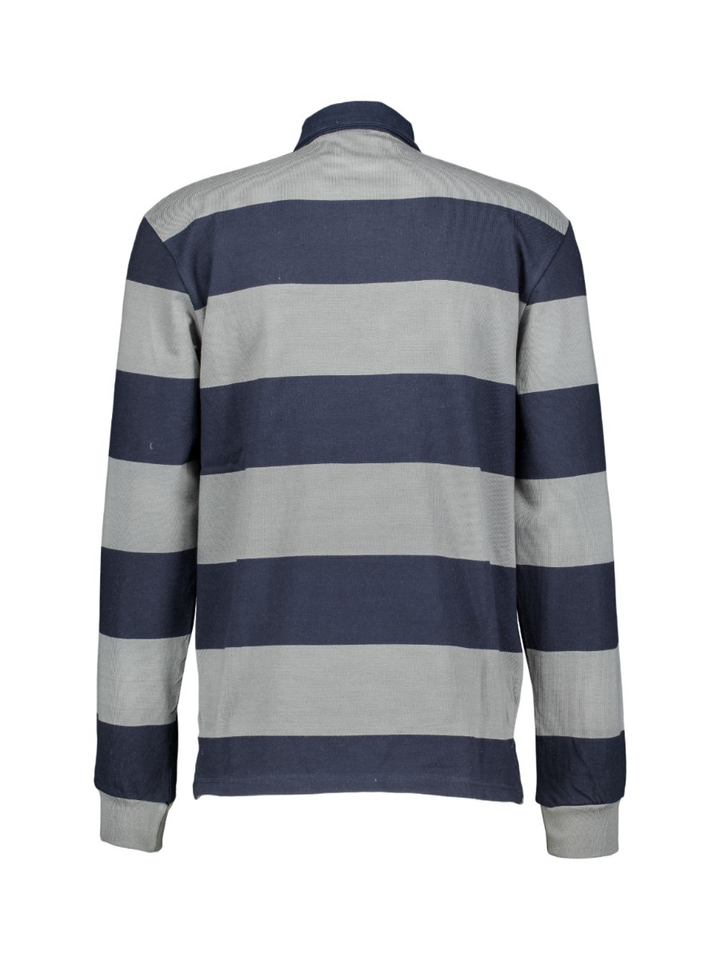 Blauw gestreepte sweater met kraag  Antwrp 