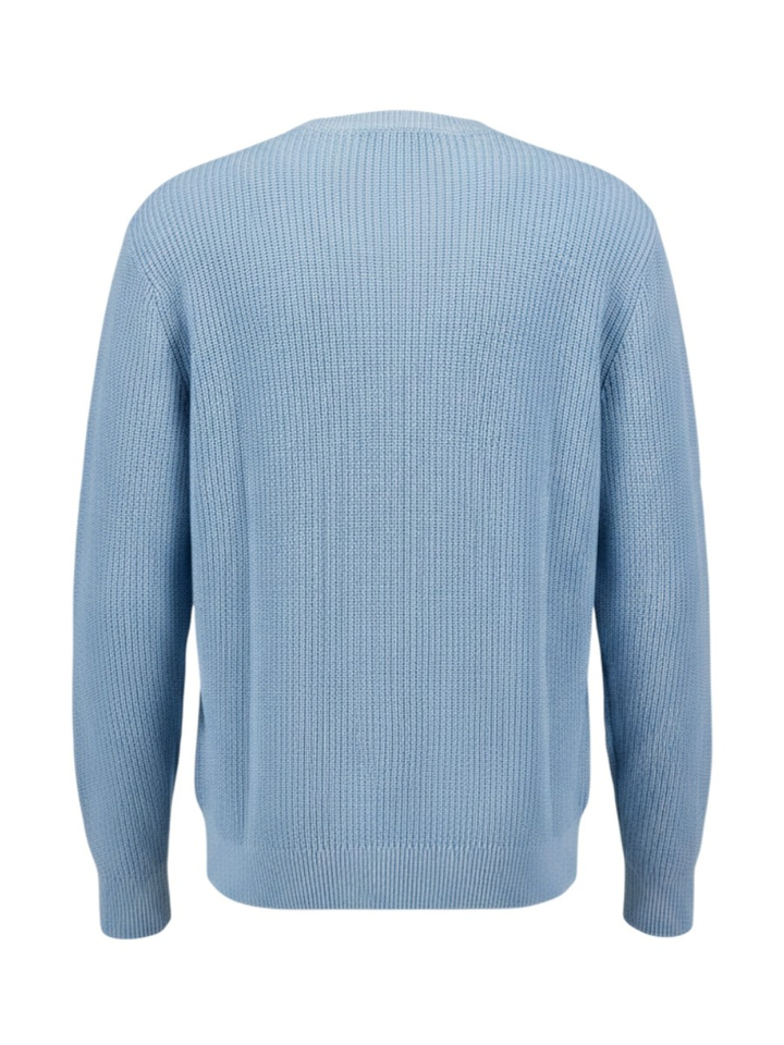 Blauwe pull met ronde hals Antwrp