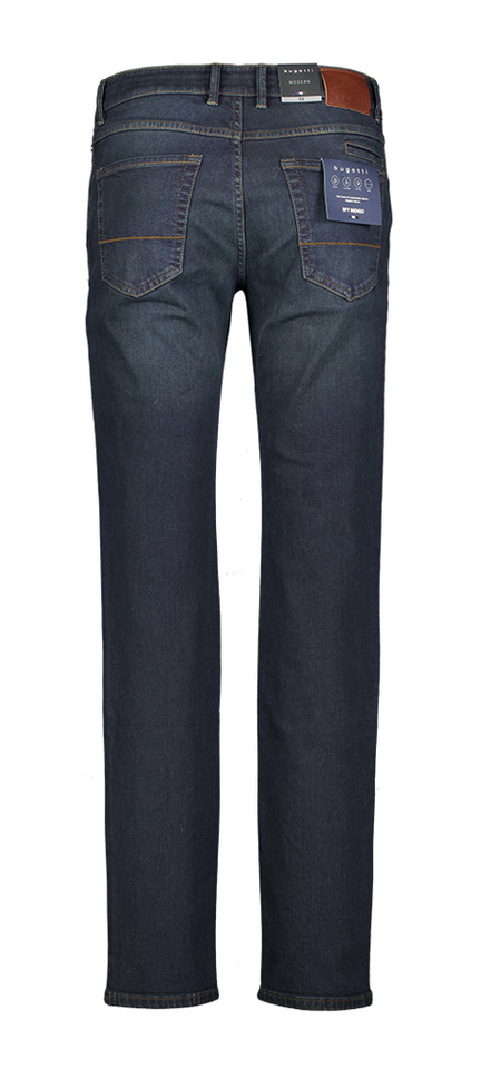 Donkerblauwe slim fit jeans Pisa Evo Bugatti