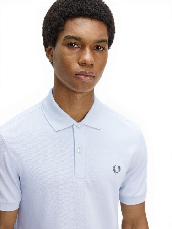 Lichtblauwe polo Fred Perry 