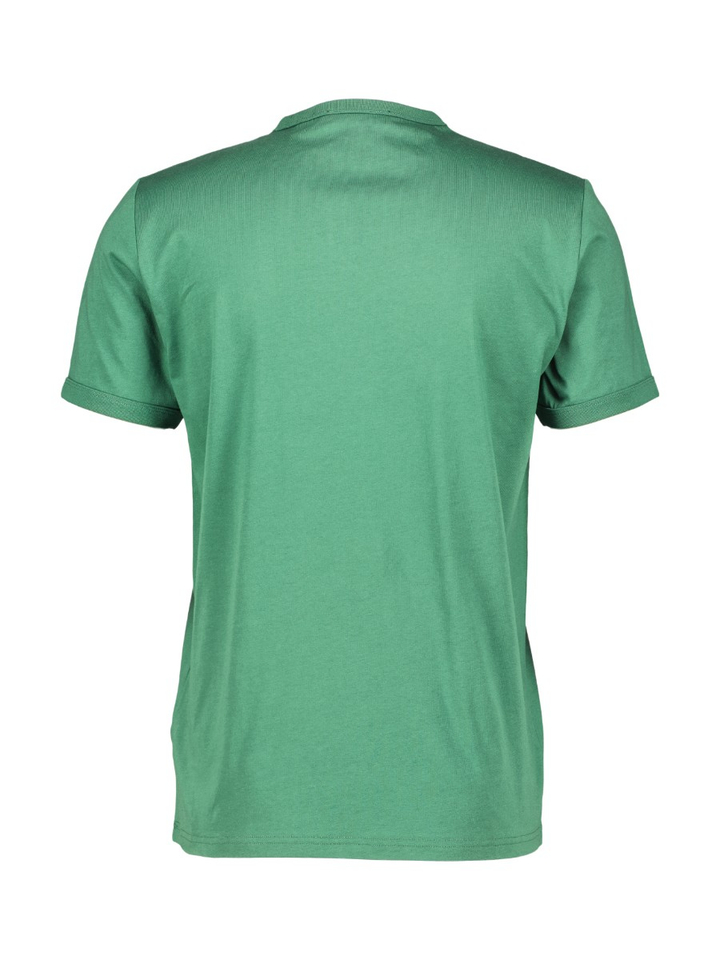 Groene t-shirt met logo Fred Perry 