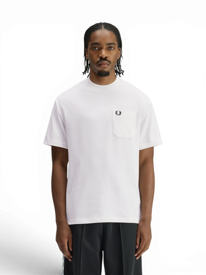 Witte T-shirt Fred Perry 