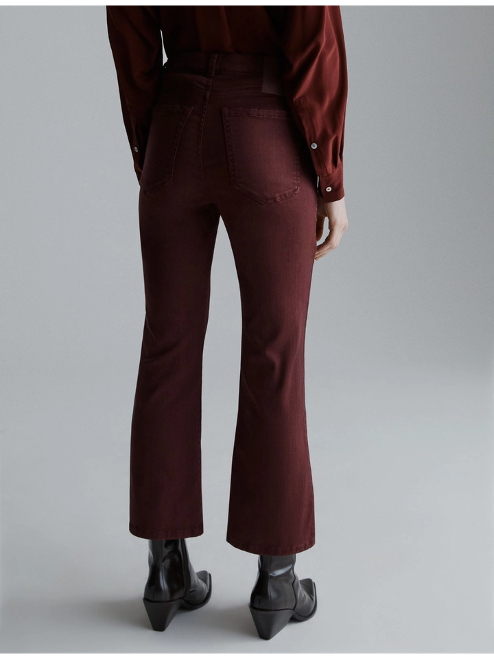Bordeaux bootcut jeans Artemio Marella 