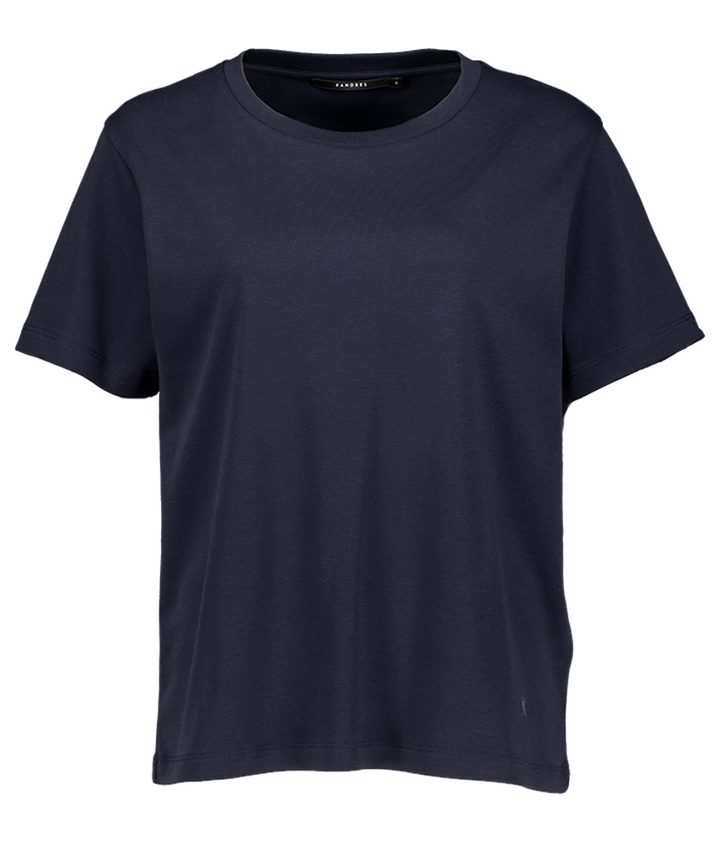 Blauwe basic t-shirt Xandres