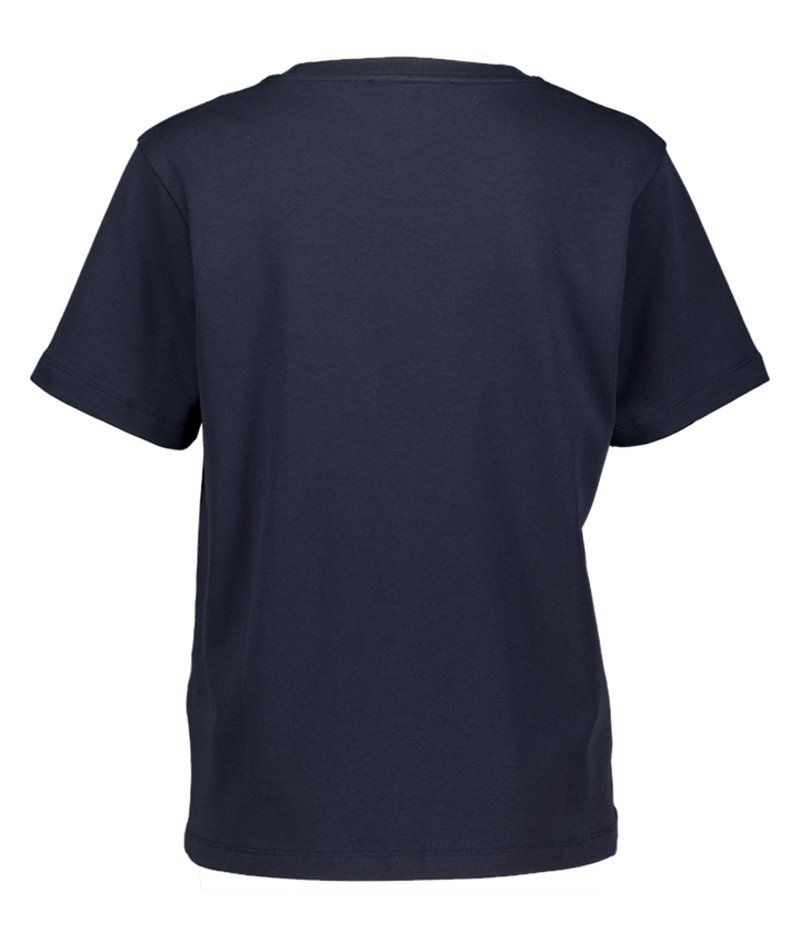 Blauwe basic t-shirt Xandres