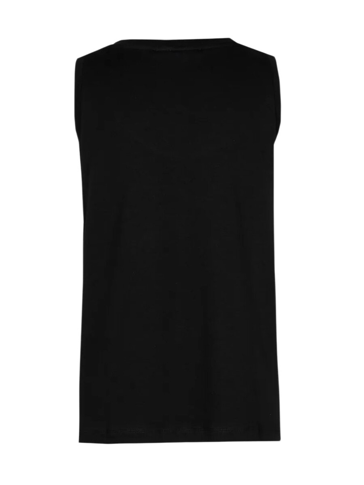 Zwarte effen top Fugo Xandres