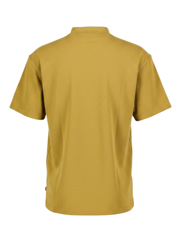 Camel polo met knoopsluiting Scotch & Soda