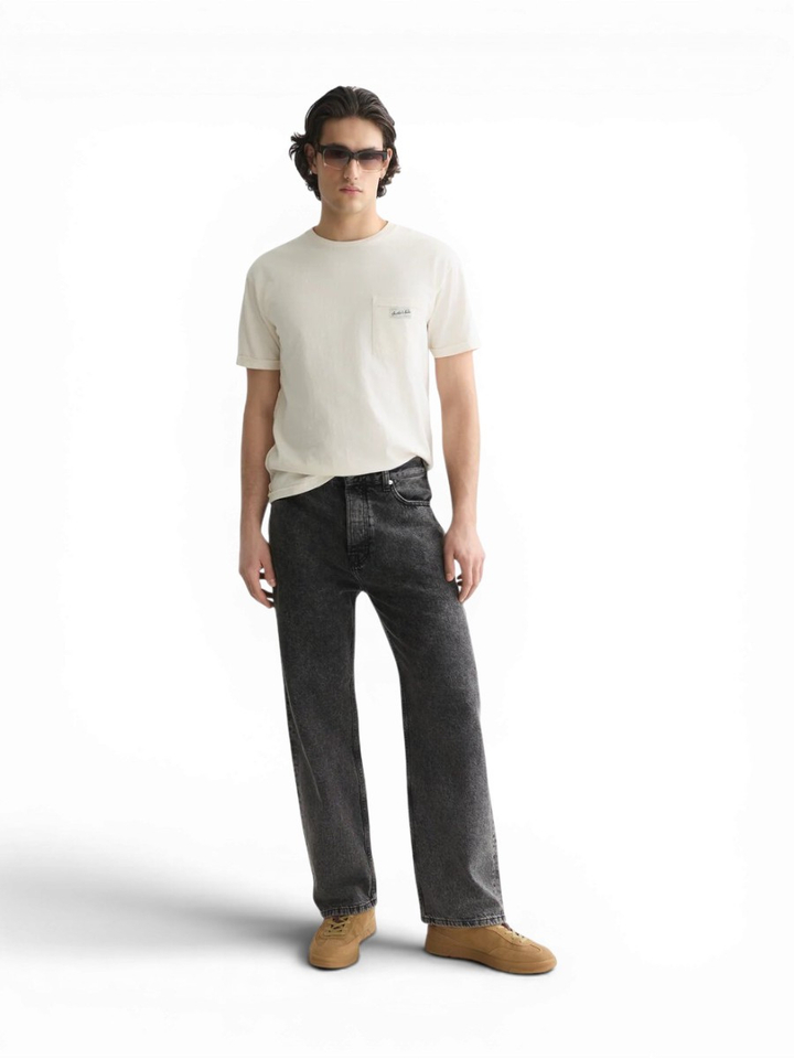 Ecru t-shirt met korte mouwen Scotch&Soda 