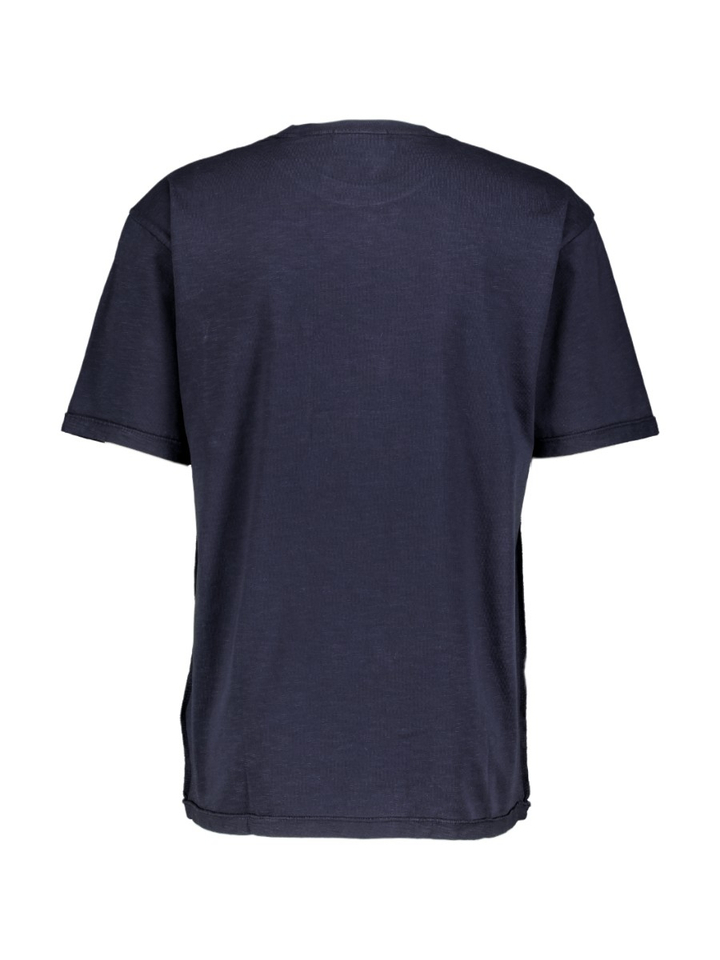 Donkerblauwe t-shirt met korte mouwen Scotch&Soda