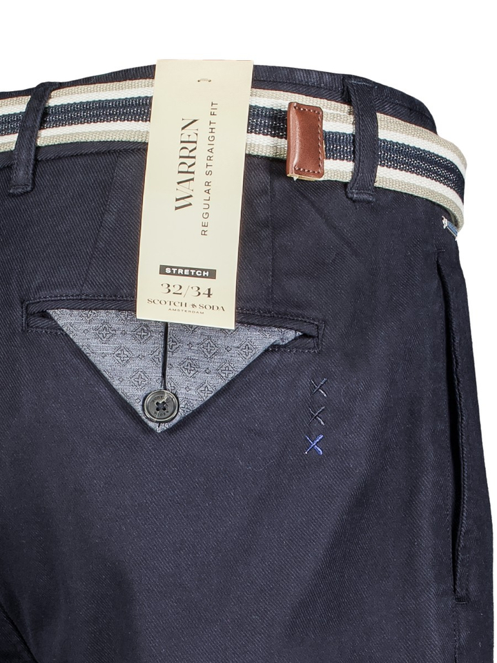 Donkerblauwe chino Scotch&Soda