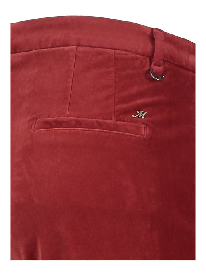 Bordeaux kleurige fluwelen broek Mason's 