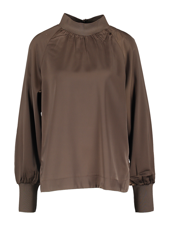 Bruine glanzende pull Yaspelana Y.A.S 