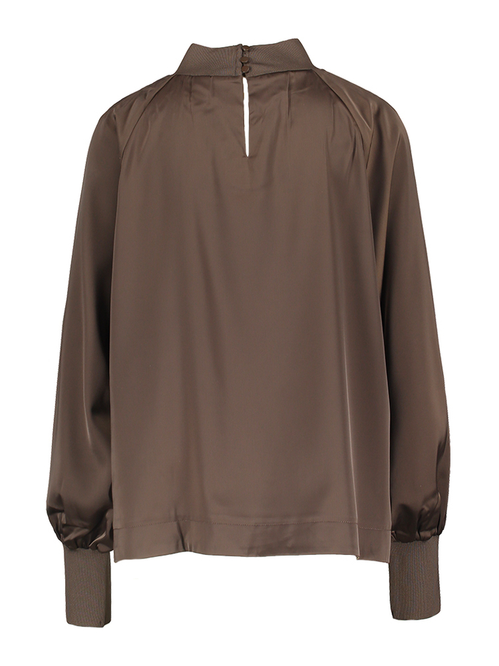 Bruine glanzende pull Yaspelana Y.A.S 