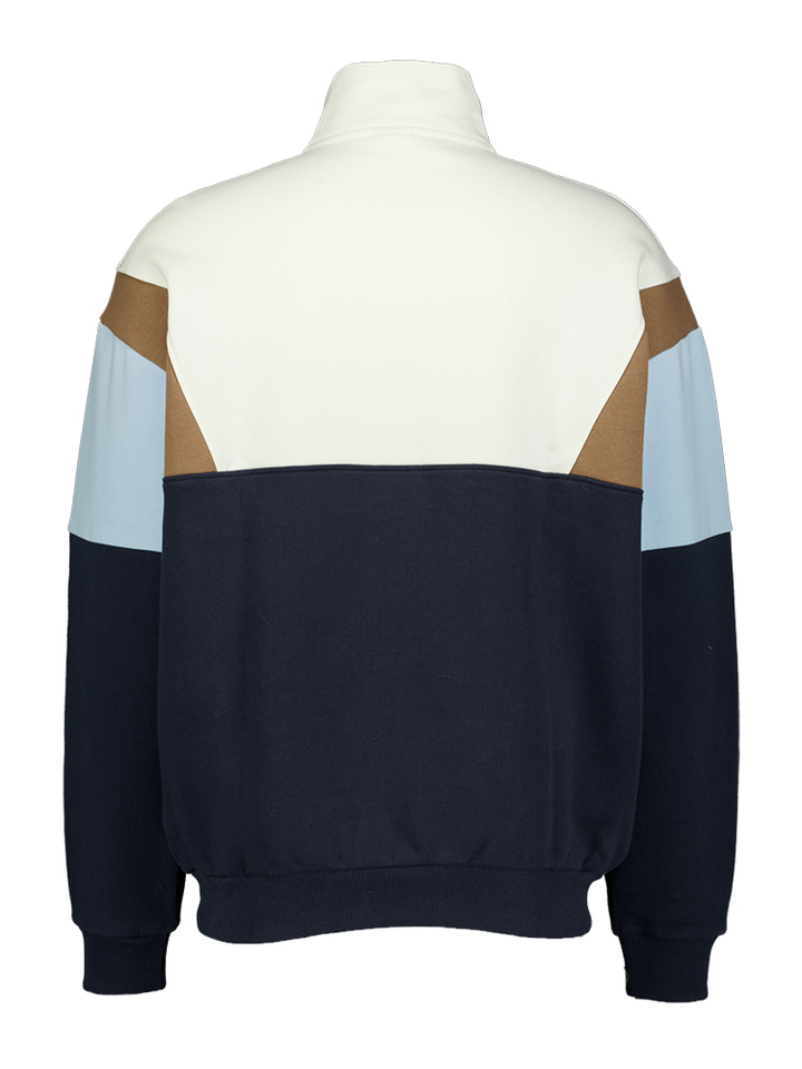 Multi-color sweater met rits logo Arthur Kaotiko
