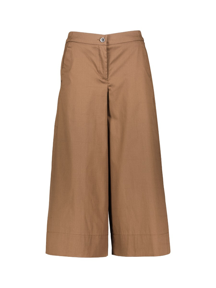 Donkerbruine 7/8 broek Caroline Mac
