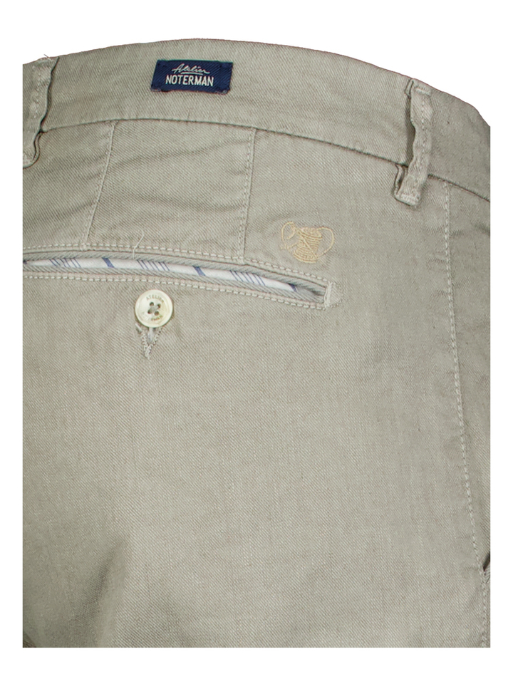 Beige geklede broek Atelier Noterman 
