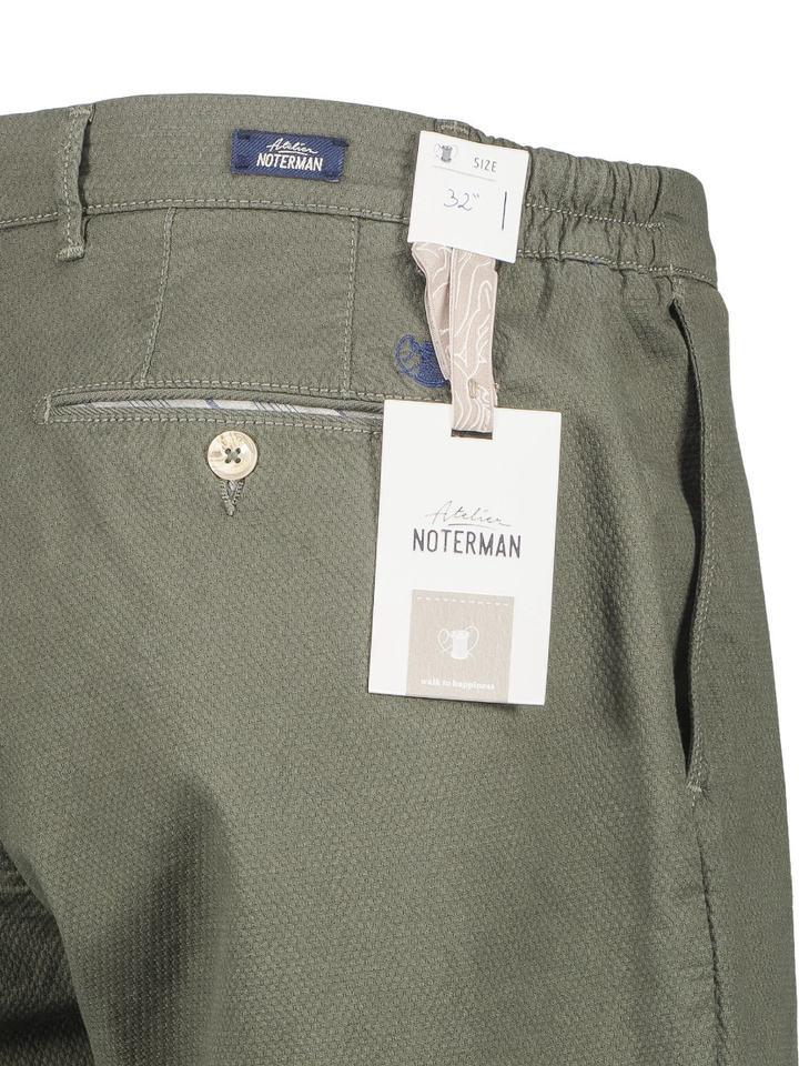 Kaki groene short Attelier Noterman