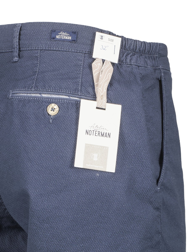 Donkerblauwe short Atelier Noterman