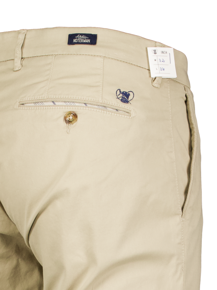 Beige geklede broek Atelier Noterman