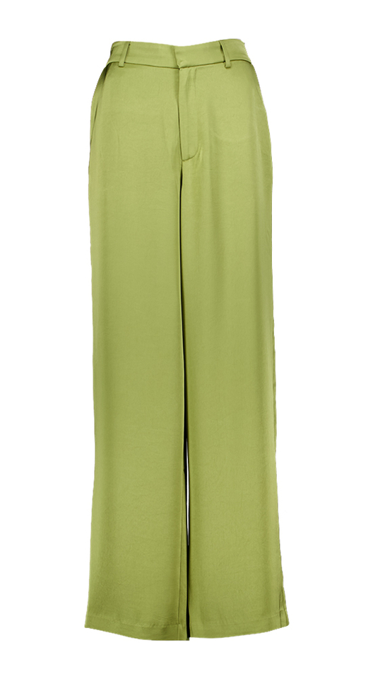 Groene glanzende broek Emett Neo Noir