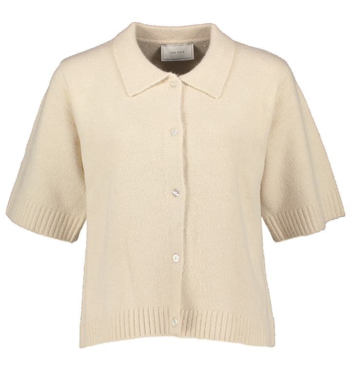 Beige gilet met knopen Cunna Neo Noir