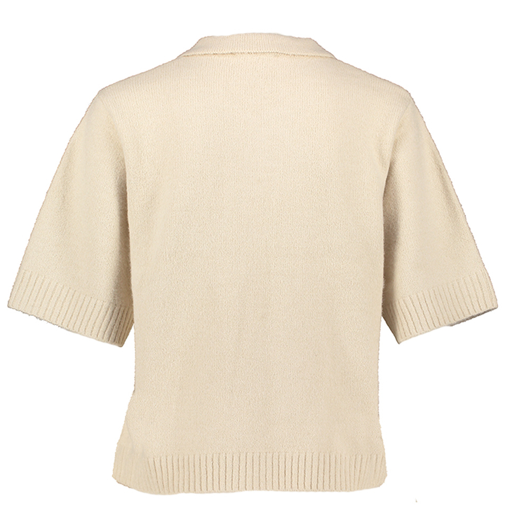 Beige gilet met knopen Cunna Neo Noir