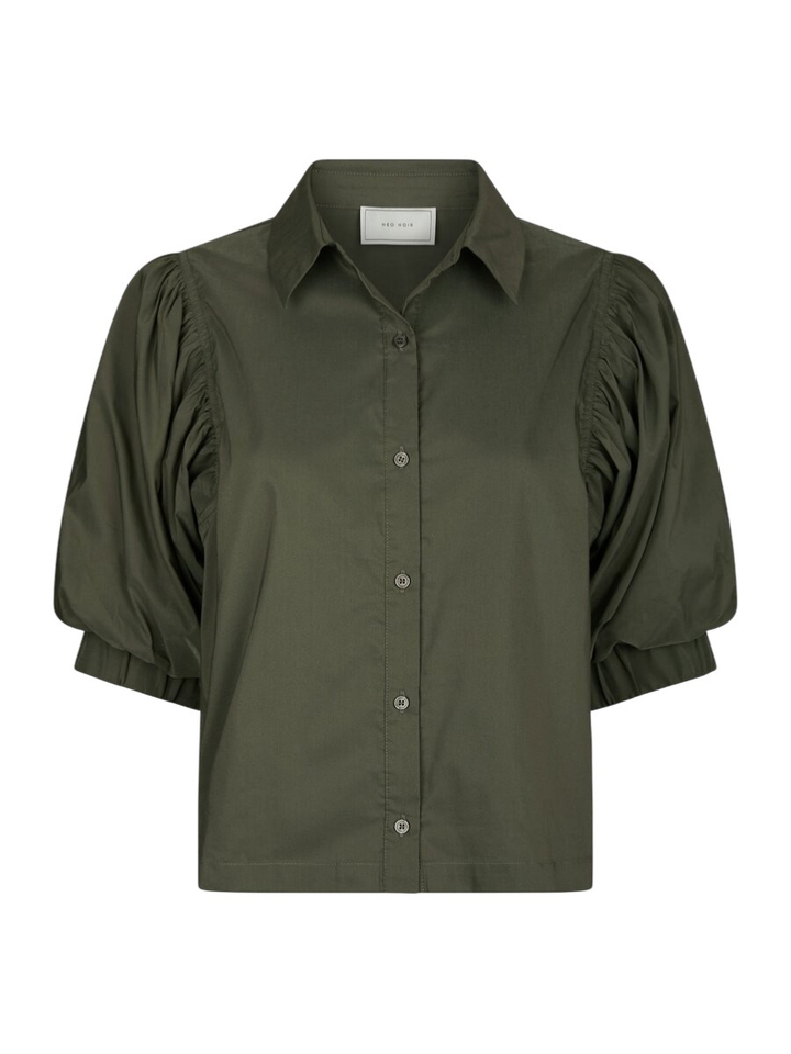 Kaki groene bloes Roella Neo Noir 