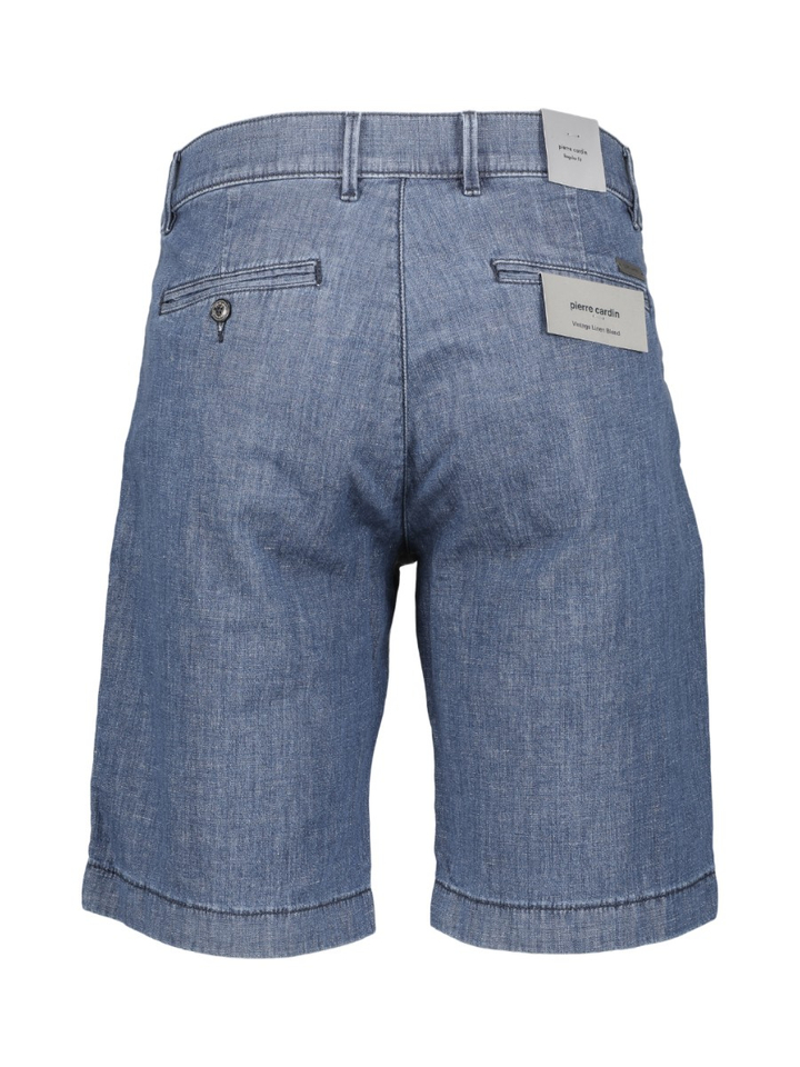 Blauwe jeans short Pierre Cardin