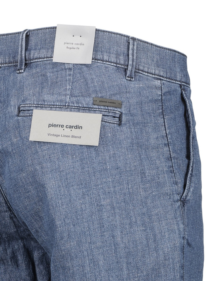 Blauwe jeans short Pierre Cardin