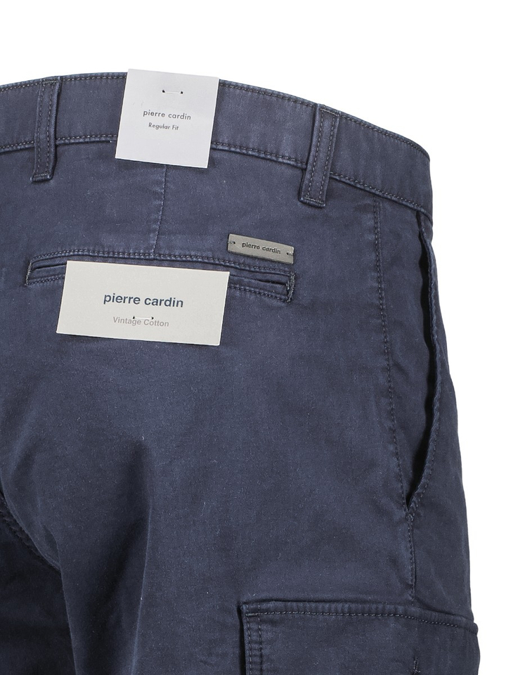 Donkerblauwe short Sevran Pierre Cardin