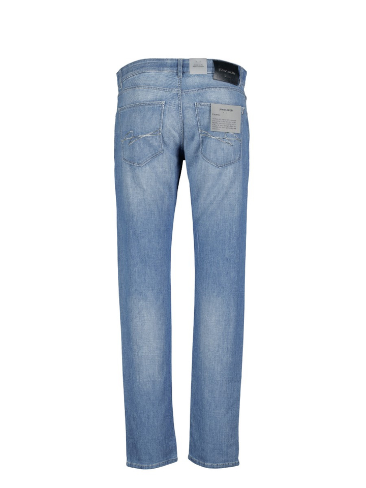 Blauwe skinny jeans Limoux Pierre Cardin