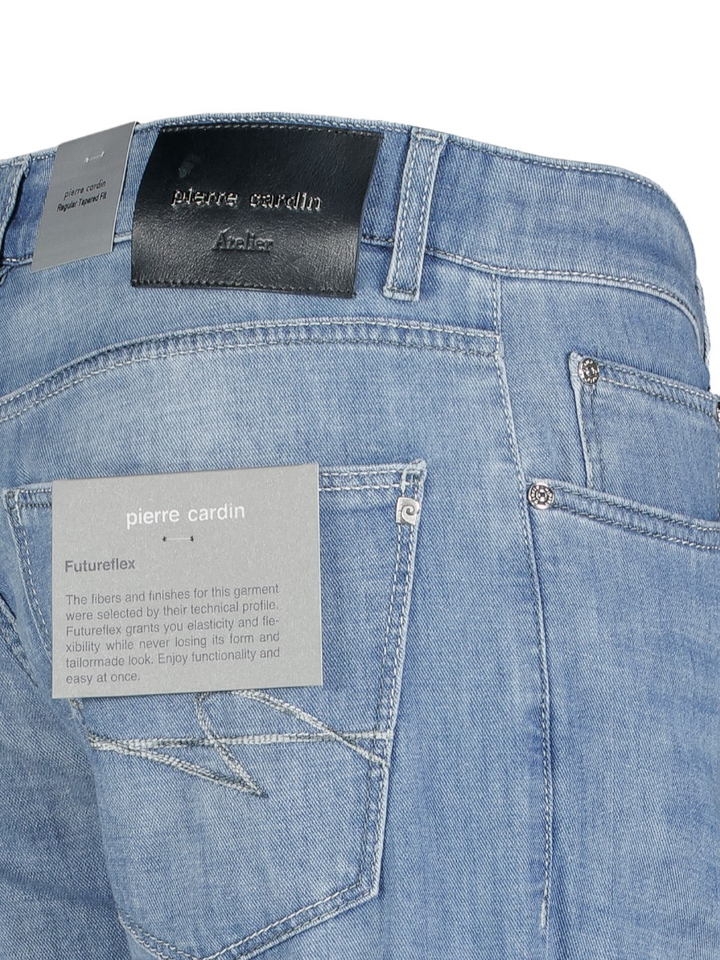 Blauwe skinny jeans Limoux Pierre Cardin